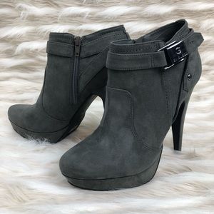 G by Guess Ding Stiletto Heel Ankle Bootie.